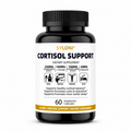 Syloni Cortisol Support dietary supplement bottle with 250mg Ashwagandha, 60 vegetarian capsules for stress relief and evening relaxation