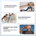 Syloni Hydrogen Water Tablets | 12 PPM H2 + Magnesium | Antioxidant, Energy & Cellular Health – 120 Servings Syloni